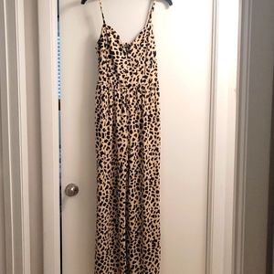 Leapord print jumper